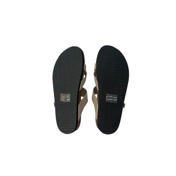 New Cliffs by White Mountain Women’s Tan Comfort slide sandals size 9 1/2 W. - Picture 9 of 10